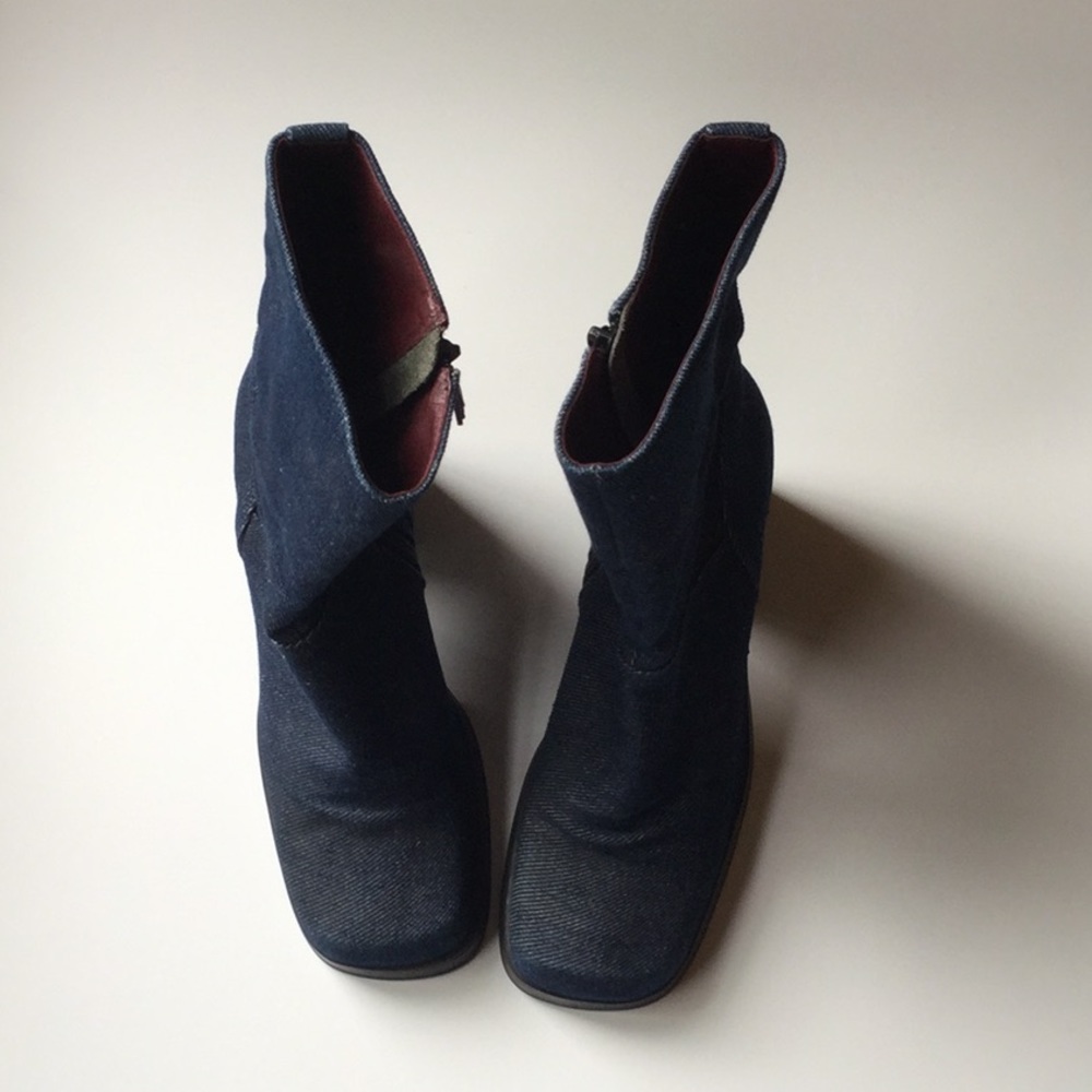 🔮 Vintage Tommy Hilfiger Denim Boots